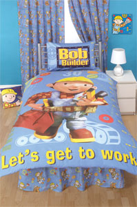bob the builder and#39;Rulersand39; Valance Sheet