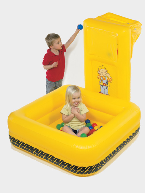 Bob the Builder Inflatable Scoop Ball Pool With Balls