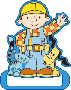 bob the Builder Name Plate