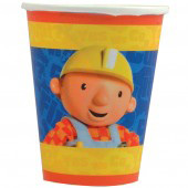 bob the Builder Party Cups - 8 in a pack