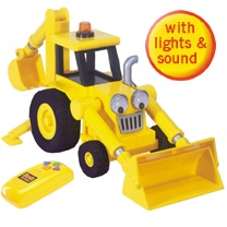 Bob The Builder remote-controlled light and sound scoop