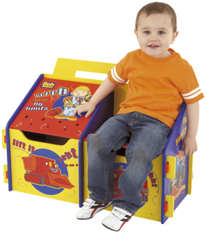 Bob The Builder Tool Toy Box with Tools