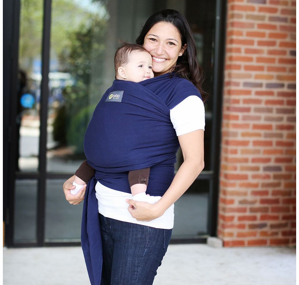 Boba Wrap Natural in Navy Blue 2014