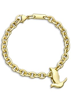 Gold Plated Dove Bracelet by Bobby White `SCL 683