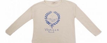 Bobo Choses Lauriers Venice T-shirt Ecru `6 months,12