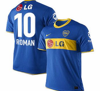 Nike 2010-11 Boca Juniors Nike Home Shirt (Roman 10)