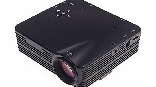 Bocideal TM) New Design HD 1080P PC AV TV VGA USB HDMI Home Cinema Theater Multimedia LED LCD Projector