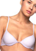 Smooth Tactel padded underwired bra