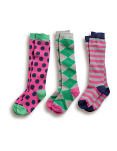 Boden 3 Pack Knee Socks