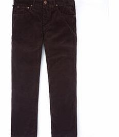 Boden 5 Pocket Slim Fit Cord Jeans, Navy