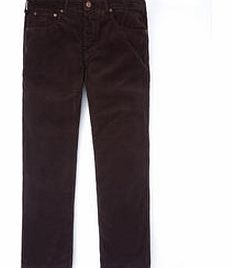 Boden 5 Pocket Slim Fit Cord Jeans, Navy