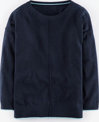 Boden Alexa Jumper Navy/Icicle Boden, Navy/Icicle