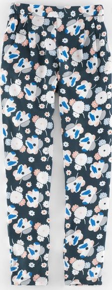 Boden, 1669[^]35091891 Alexa Trouser Green Fifties Floral Print Boden,