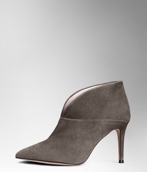 Boden Alexis High Heel Boots Grey Suede Boden, Grey