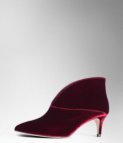 Boden, 1669[^]35255587 Alexis Mid Heel Boots Dark Burgundy Velvet