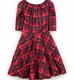 Boden Amy Dress, Pink Painted Check 34303552