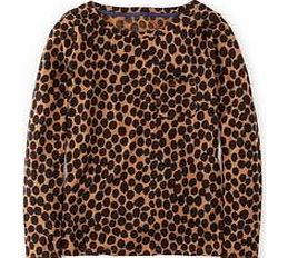 Boden Animal Print Top, Henna Abstract Leopard,Night