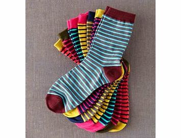 Boden Ankle Socks, Multi Stripe,Multi Spot 33410978
