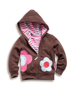 Boden Applique Zip Through