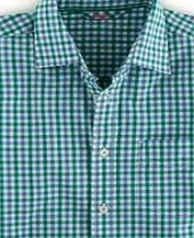 Boden Architect Shirt, Green/Blue Check 34239087