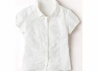 Boden Badminton Shirt, White 34022764