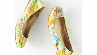 Boden Ballet Pump, Yellow Impressionist 34154963