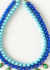 Boden Beaded Summer Necklace, Blue 34161059