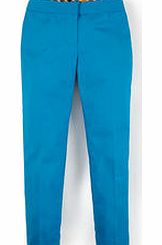 Boden Bistro Crop Trouser, Blue 34400218