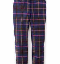Boden Bistro Crop Trouser, Grey Tartan/Check 34463976