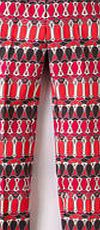 Boden Bistro Crop Trouser, Pink Abstract Geo 34087890