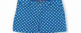 Boden Bistro Shorts, Blue Hexagon,Pink,White,Blue