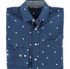 Boden Bloomsbury Printed Shirt, Blue,Grey Dogs 34540419