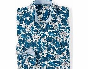 Boden Bloomsbury Printed Shirt, Grey Dogs,Blue,Navy