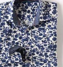 Boden Bloomsbury Printed Shirt, Navy Floral 34060764