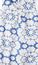 Boden Bluebell Dress, Soft Blue Large Mono Mosaic