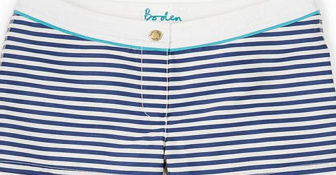 Boden Board Shorts Sailor Blue/Ivory Stripe Boden,