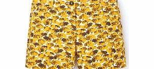 Boden Boho Shorts, Yellow Trees Print 34432104