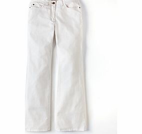 Boden Bootcut Jeans, White 33381419