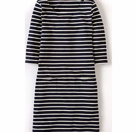Boden Breton Tunic, Navy/Ivory,Apple Red/Freshwater