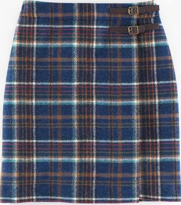 Boden, 1669[^]35226414 British Tweed Kilt Navy Check Boden, Navy Check