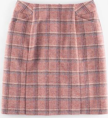 Boden, 1669[^]35153683 British Tweed Mini Pink Windowpane Boden, Pink