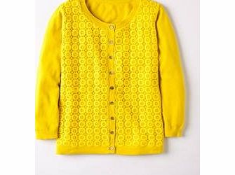 Boden Broderie Cardigan, Yellow 34023804