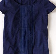 Boden Broderie Detail Tee, Royal Blue 34099192