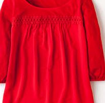 Boden Broderie Smock Top, Apple Red 34061382