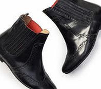 Boden Brogued Chelsea Boot, Black 34215632