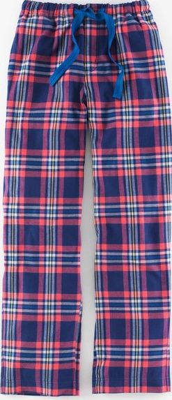 Boden Brushed Cotton Pull-ons Navy Check Boden, Navy
