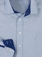 Boden Burnaby Shirt, Blue End on End 34492496