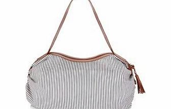 Boden Camden Bag, Ticking Stripe,Tutti Frutti