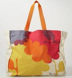 Boden Canvas Shopper, Multi Kaleidoscope Floral 34053496