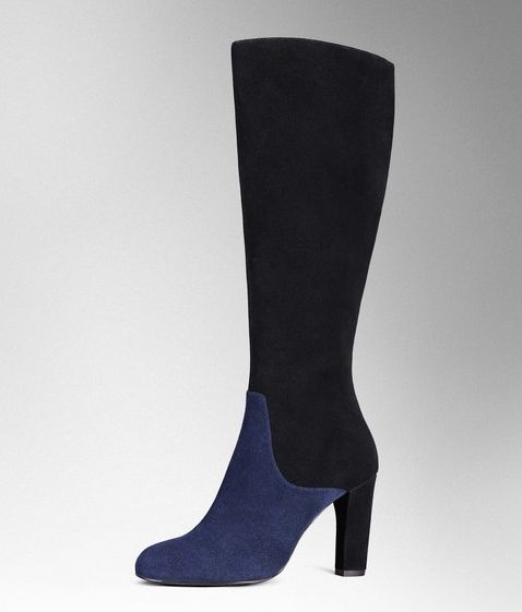 Boden Carmen Boot Navy/Black Suede Boden, Navy/Black